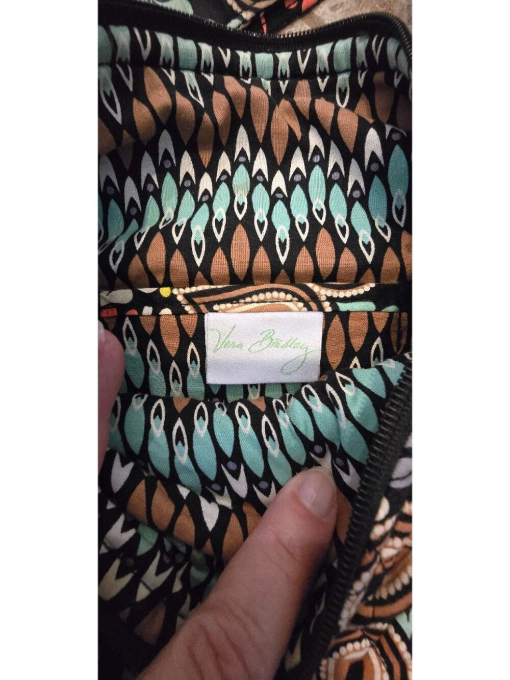 Vera Bradley SIERRA Floral Quilted Crossbody Bag  Adjustable Strap - Picture 10 of 15